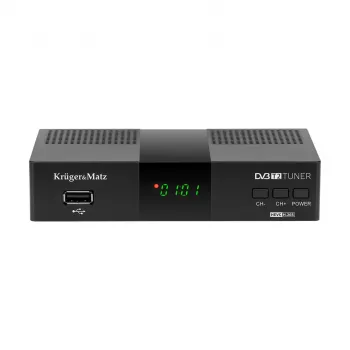 KRUGER & MATZ DVB-T2 H.265 HEVC Tuner KM0550D
