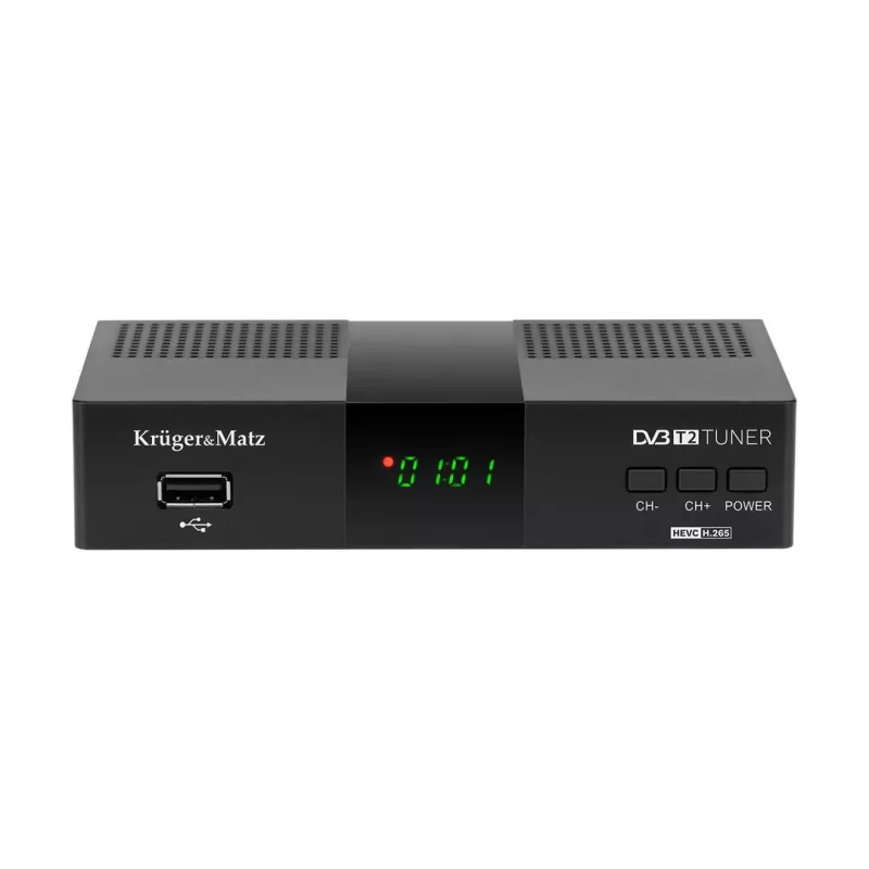 KRUGER & MATZ DVB-T2 H.265 HEVC Tuner KM0550D