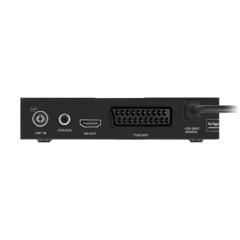 KRUGER & MATZ DVB-T2 H.265 HEVC Tuner KM0550D