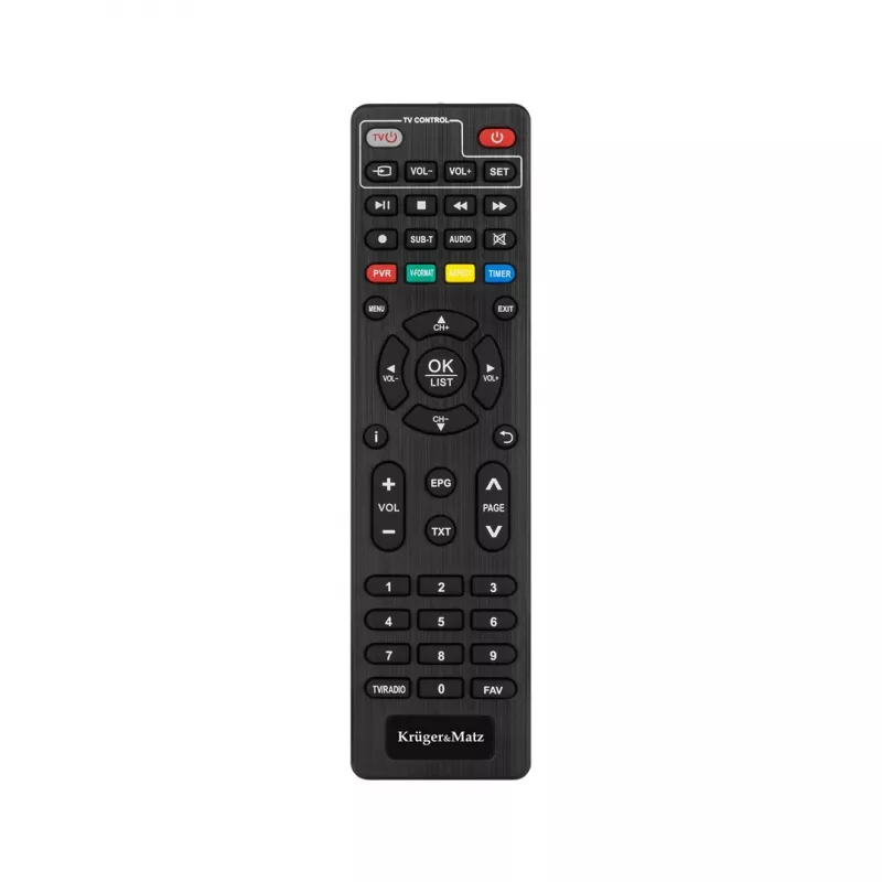 KRUGER & MATZ DVB-T2 H.265 HEVC Tuner KM0550D