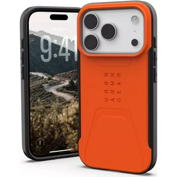 UAG Civilian MagSafe Hülle für iPhone 17 Pro, Orange