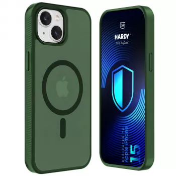 3MK PROTECTION Apple iPhone 15 - 3mk Hardy Hazy MagCase Grün