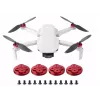 SUNNYLIFE Motorschutzabdeckungen für DJI Mavic Mini 2 / Mini SE (4er-Pack) - Schwarz