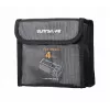 SUNNYLIFE Feuerfeste Batterie-Aufbewahrungstasche für 3x DJI Mavic 4 Pro Akkus - Schwarz
