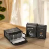 SUNNYLIFE Feuerfeste Batterie-Aufbewahrungstasche für 3x DJI Mavic 4 Pro Akkus - Schwarz