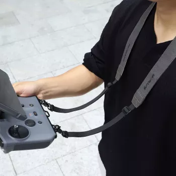 SUNNYLIFE Nacken-/Schultergurt Lanyard Halterung für DJI RC Pro 2 Fernbedienung - Schwarz