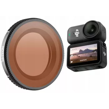 SUNNYLIFE 2-in-1 Hybrid ND32 + CPL Filter für DJI Osmo Nano + Case