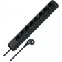 Brennenstuhl Eco-Line Steckdosenleiste 8-fach Schwarz H05 - Steckdosenleiste