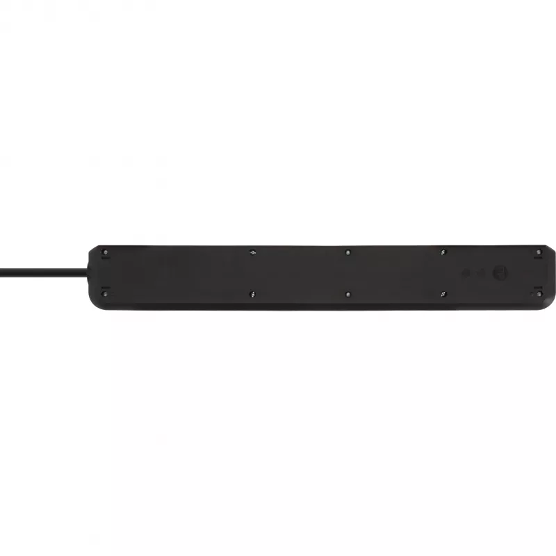 Brennenstuhl Eco-Line Steckdosenleiste 8-fach Schwarz H05 - Steckdosenleiste
