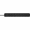 Brennenstuhl Eco-Line Steckdosenleiste 8-fach Schwarz H05 - Steckdosenleiste
