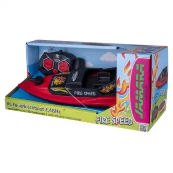 JAMARA Fire Speed RC Feuerlöschboot 2,4 GHz mit Wasserstrahlfunktion