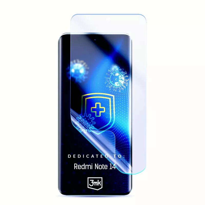 3mk SilverProtection+ Displayschutzfolie für Xiaomi Redmi Note 14 5G