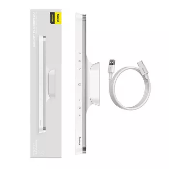 Baseus Magnetic Stepless Pro Monitor Light mit Touchpanel (Weiß)