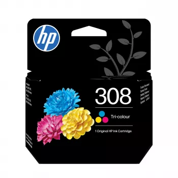 HP 308 Original-Tintenpatrone, dreifarbig