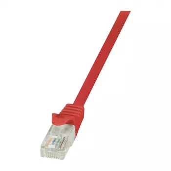 LogiLink Cat.6 U/UTP Patchkabel, RJ45, Rot, 1,5 m, EconLine