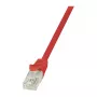 LogiLink Cat.6 U/UTP Patchkabel, RJ45, Rot, 1,5 m, EconLine