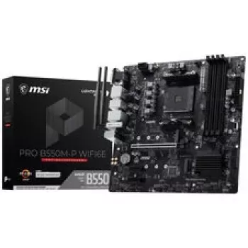 MSI PRO B550M-P WiFi6E Mainboard (B550, AM4, mATX, AMD)