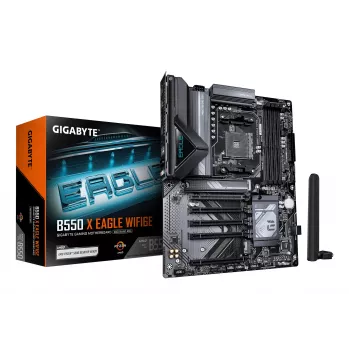 Gigabyte B550 X Eagle WiFi6E ATX-Mainboard, AM4, DDR4