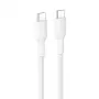 Belkin BOOSTCHARGE geflochtenes USB-C auf USB-C Kabel 60W PD 2m Weiß