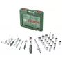 Bosch 60-teiliger Ratschen- und Steckschlüsselsatz mit Koffer, 1/4 inch & 1/2 inch, max. Drehmoment 768 Nm