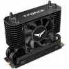Team Group T-Force GC PRO 4TB M.2 2280 PCIe Gen5 x4 NVMe SSD mit T-FORCE DARK AirFlow-Kühlkörper, Schwarz
