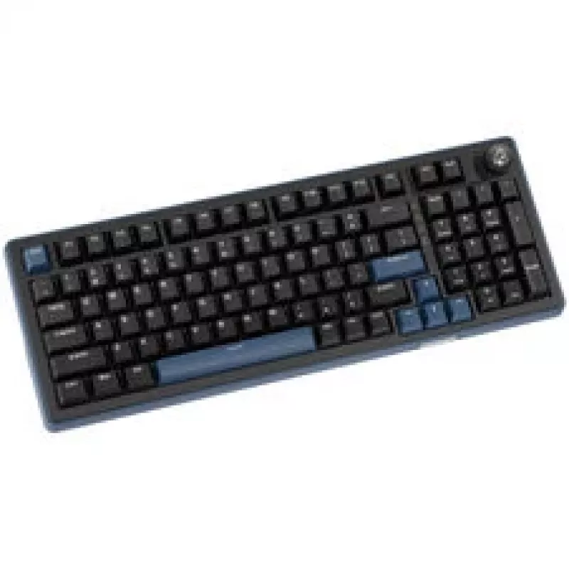 Ducky OK-M 98 Gaming-Tastatur, 98%-Layout, Hot-Swappable, RGB-Hintergrundbeleuchtung, ANSI US, KTT Wine Red Linearschalter