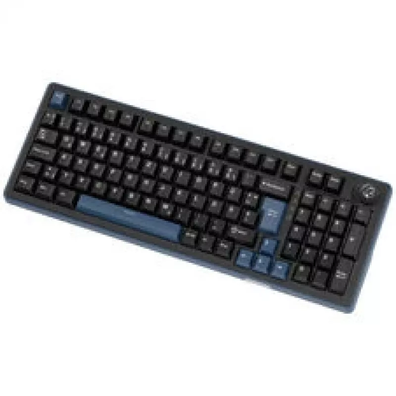 Ducky OK-M 98 Gaming-Tastatur, 98%-Layout, Hot-Swap, RGB-Beleuchtung, ISO, KTT Tactile Switches, Schwarz