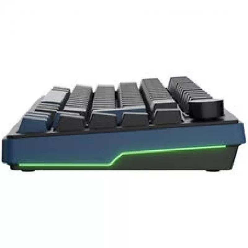 Ducky OK-M 75 Mechanische Gaming-Tastatur, 75% Layout, Hot-Swappable KTT Tactile Switches, RGB-Beleuchtung, ISO, Schwarz