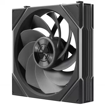 Lian Li UNI FAN TL FLEX Wireless ARGB Reverse Blade 120mm Lüfter - Schwarz