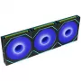 Lian Li UNI FAN SL-INF FLEX Wireless ARGB Reverse Blade 120mm Lüfter 3er-Pack mit Controller - Schwarz