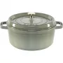 Staub La Cocotte 24cm runde Cocotte, Eukalyptus, Gusseisen