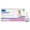 Virbac Allerderm Spot-On für Hunde - Dermatologische Unterstützung der Hautbarriere, 6 Pipetten x 4 ml
