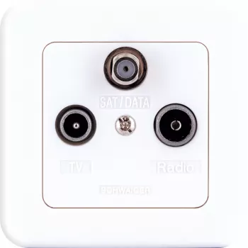 Schwaiger SAT Einzel-Abzweigdose 2.5 dB Set