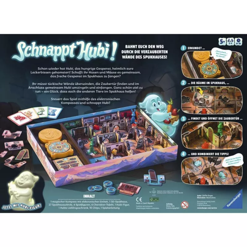 Ravensburger Schnappt Hubi! Elektronisches kooperatives Kinderspiel - Kinderspiel des Jahres 2012 Gewinner