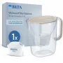 BRITA Style Essential XL Wasserfilterkanne 3,6L Weiß + MAXTRA PRO Pure Performance Sand