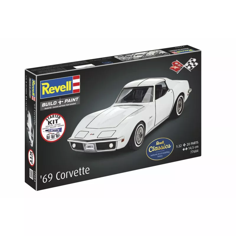 Revell Starter Kit Corvette C3 (1:32 Maßstab)