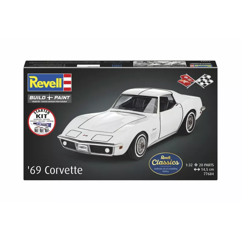 Revell Starter Kit Corvette C3 (1:32 Maßstab)
