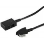 ShiverPeaks 70206-KOMSA TAE-F Verlängerungskabel 6m Schwarz Stecker auf Buchse Rund