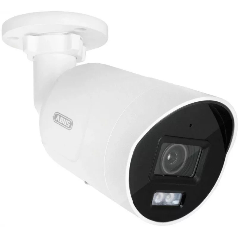 ABUS 4 MP IP Mini-Tube-Kamera mit 2,8-mm-Objektiv, IR- und Weißlicht-Nachtsicht