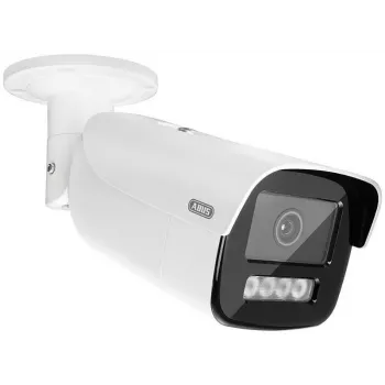 ABUS 4 MP IP Bullet Kamera, 4 mm Objektiv, IR & Weißlicht, IP67, IK10