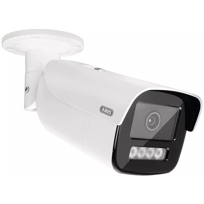 ABUS 4 MP IP Bullet Kamera, 4 mm Objektiv, IR & Weißlicht, IP67, IK10