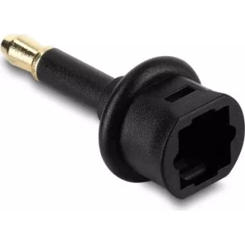 Delock Adapter Mini TOSLINK 3,5 mm Stecker auf TOSLINK Buchse