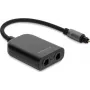 Delock S/PDIF TOSLINK Verteiler 1 Eingang 2 Ausgänge