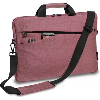 PEDEA Fashion 13,3 Zoll Laptop-Umhängetasche 33,8 cm Pink/Schwarz