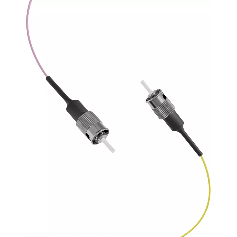 EFB Fiber-Pigtail ST 50/125µm OM4, 12-Farben-Set, 2m