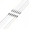 EFB Fiber-Pigtail ST 50/125µm OM4, 12-Farben-Set, 2m