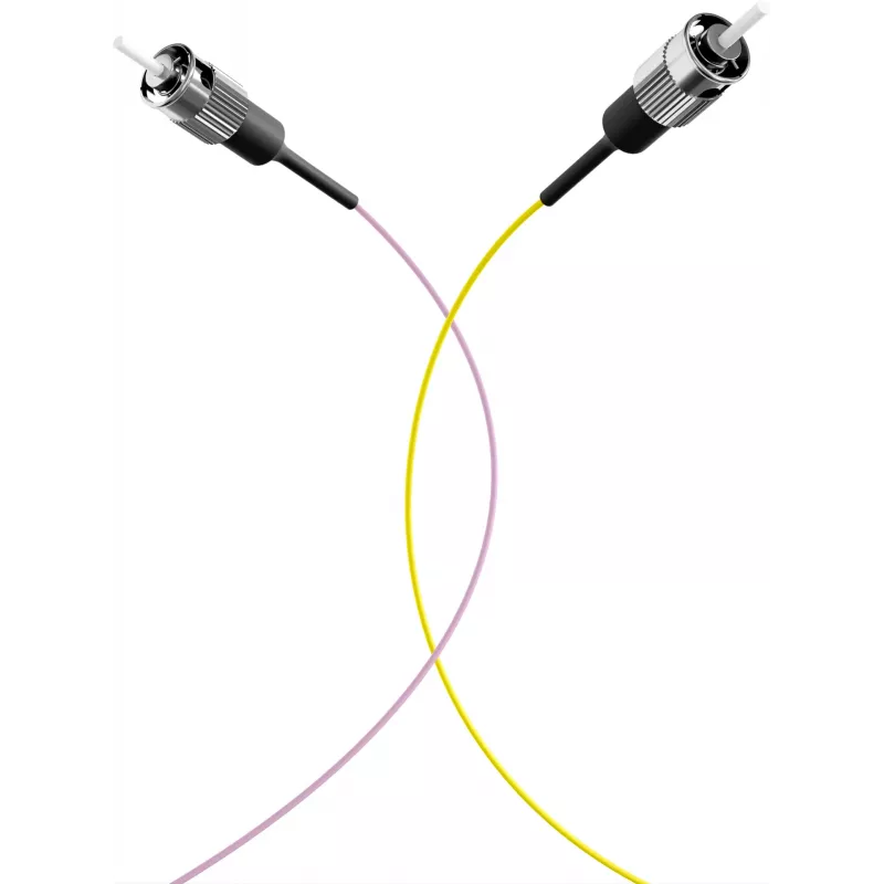 EFB Fiber-Pigtail ST 50/125µm OM4, 12-Farben-Set, 2m