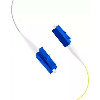 EFB FTTH Pigtail LC OS2 G.657.A2 12-Farben-Set, 2m, Singlemode 9/125µm, biegeunempfindlich, 12 Fasern