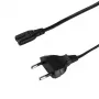 LogiLink Netzkabel Eurostecker CEE 7/16 auf IEC C7 Schwarz 7,5 m