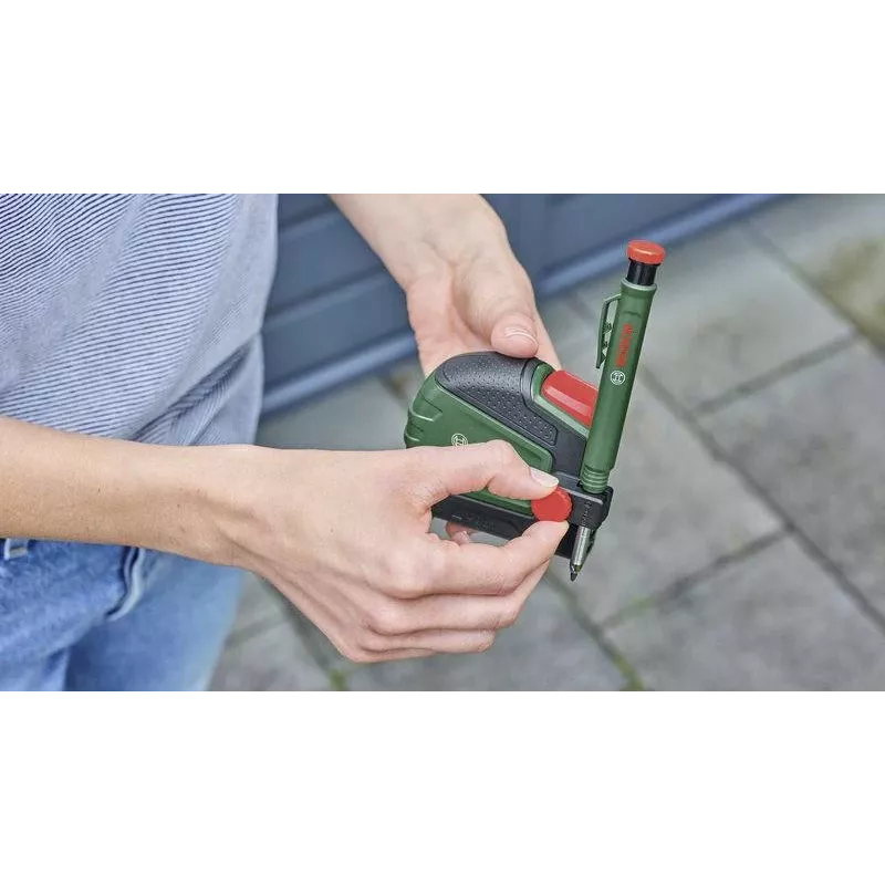 Bosch 1600A03318 5m Maßband mit Bleistiftclip (Grün/Schwarz)